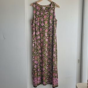 J.Jill floral maxi dress